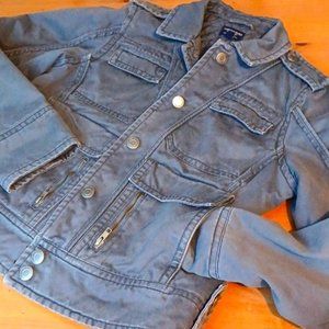 American Eagle Outfitters soft, cotton jacket w/quilt lining